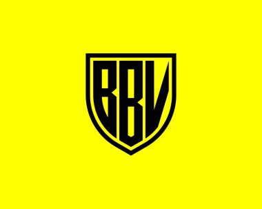 BBV logo tasarım vektör şablonu. BBV