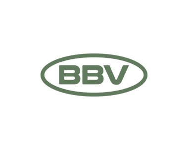 BBV logo tasarım vektör şablonu. BBV