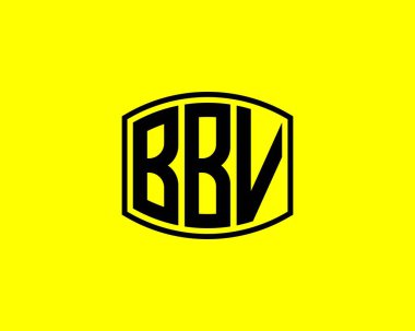 BBV logo tasarım vektör şablonu. BBV