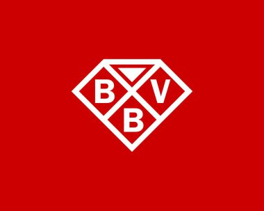 BBV logo tasarım vektör şablonu. BBV