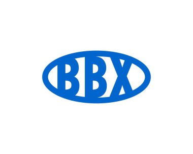 BBX logo tasarım vektör şablonu. BBX