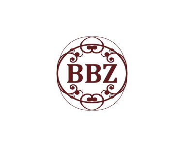 BBZ logo tasarım vektör şablonu. BBZ