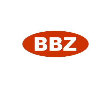 BBZ logo tasarım vektör şablonu. BBZ