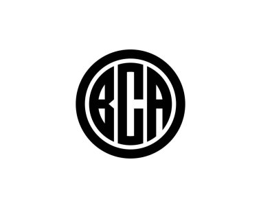 BCA logo deisgn vektör şablonu. BCA