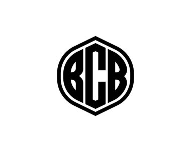 BCB logo tasarım vektör şablonu. BCB