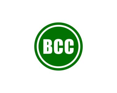 BCC logo tasarım vektör şablonu. BBC