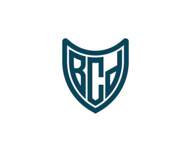 BCD logo tasarım vektör şablonu. BCD