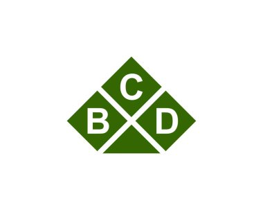 BCD logo tasarım vektör şablonu. BCD