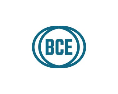 BCE logo tasarım vektör şablonu. MÖ