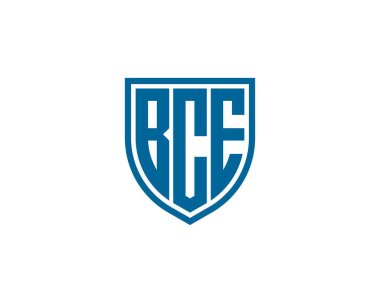 BCE logo tasarım vektör şablonu. MÖ