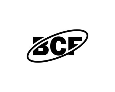 BCF logo deisgn vektör şablonu. BCF