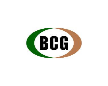 BCG logo tasarım vektör şablonu. BCG