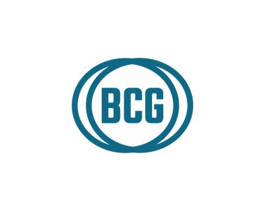 BCG logo tasarım vektör şablonu. BCG
