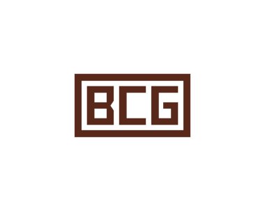 BCG logo tasarım vektör şablonu. BCG