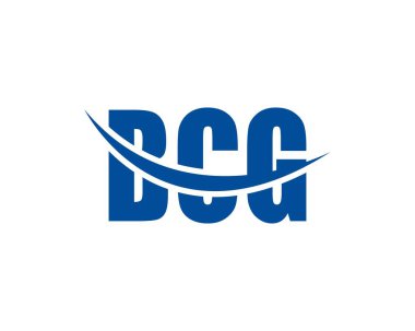 BCG logo tasarım vektör şablonu. BCG