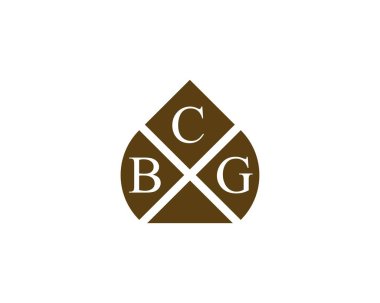 BCG logo tasarım vektör şablonu. BCG
