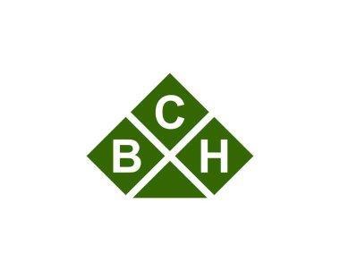 BCH logo tasarım vektör şablonu. Sürtük.