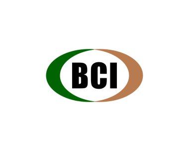 BCI Logo tasarım vektör şablonu. BCI