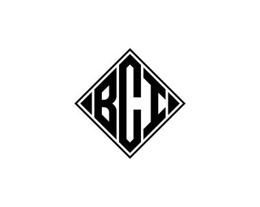 BCI Logo tasarım vektör şablonu. BCI