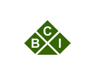 BCI Logo tasarım vektör şablonu. BCI
