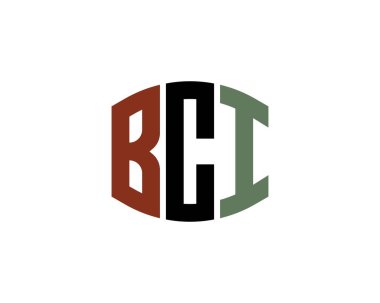 BCI Logo tasarım vektör şablonu. BCI