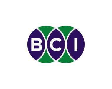 BCI Logo tasarım vektör şablonu. BCI