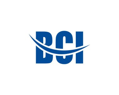 BCI Logo tasarım vektör şablonu. BCI