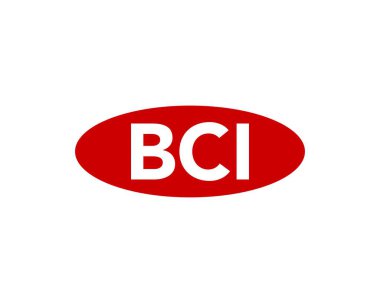 BCI Logo tasarım vektör şablonu. BCI