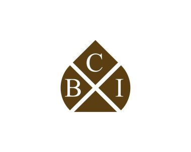 BCI Logo tasarım vektör şablonu. BCI
