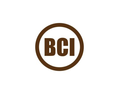BCI Logo tasarım vektör şablonu. BCI