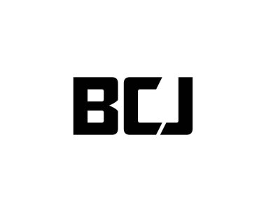 BCJ logo tasarım vektör şablonu. BCJ