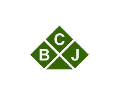 BCJ logo tasarım vektör şablonu. BCJ