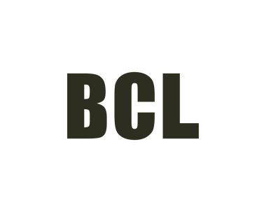BCL logo tasarım vektör şablonu. BCL