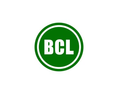 BCL logo tasarım vektör şablonu. BCL