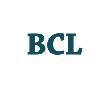 BCL logo tasarım vektör şablonu. BCL