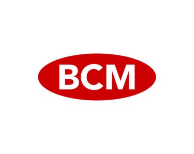 BCM logo design vector template. BCM clipart