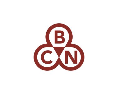 BCN logo tasarım vektör şablonu. BCN
