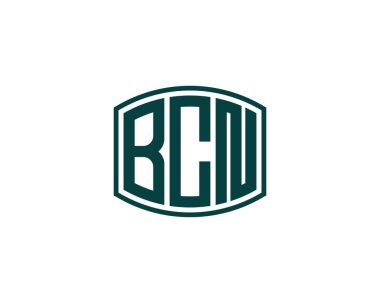 BCN logo tasarım vektör şablonu. BCN