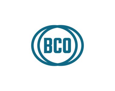 BCO logo tasarım vektör şablonu. BCO
