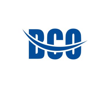 BCO logo tasarım vektör şablonu. BCO