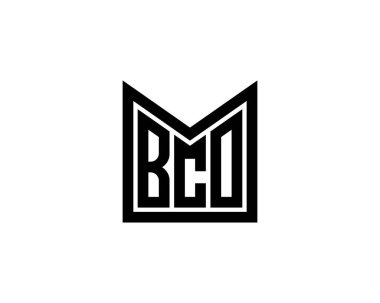 BCO logo tasarım vektör şablonu. BCO
