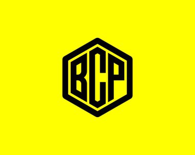 BCP logo tasarım vektör şablonu. BCP