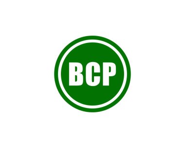 BCP logo tasarım vektör şablonu. BCP