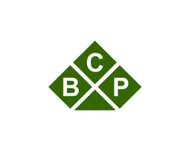 BCP logo tasarım vektör şablonu. BCP