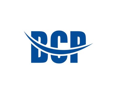 BCP logo tasarım vektör şablonu. BCP