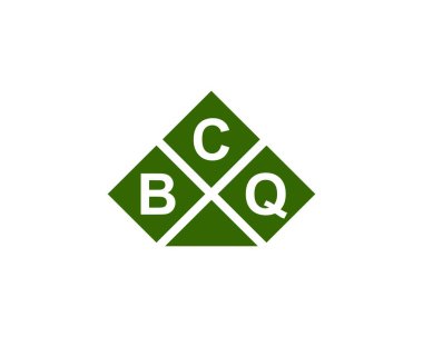 BCQ logo tasarım vektör şablonu. BCQ