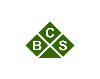 BCS logo tasarım vektör şablonu. BCS
