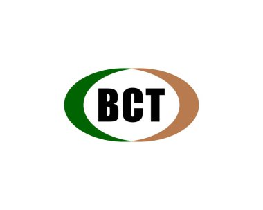 BCT logo tasarım vektör şablonu. BCT