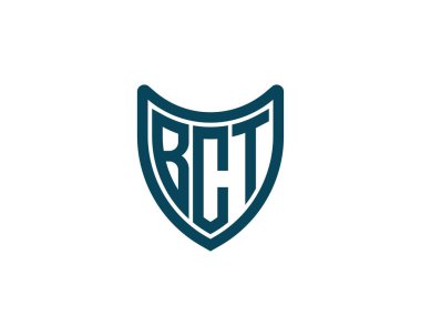 BCT logo tasarım vektör şablonu. BCT