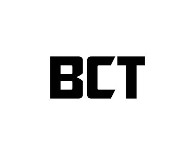 BCT logo tasarım vektör şablonu. BCT